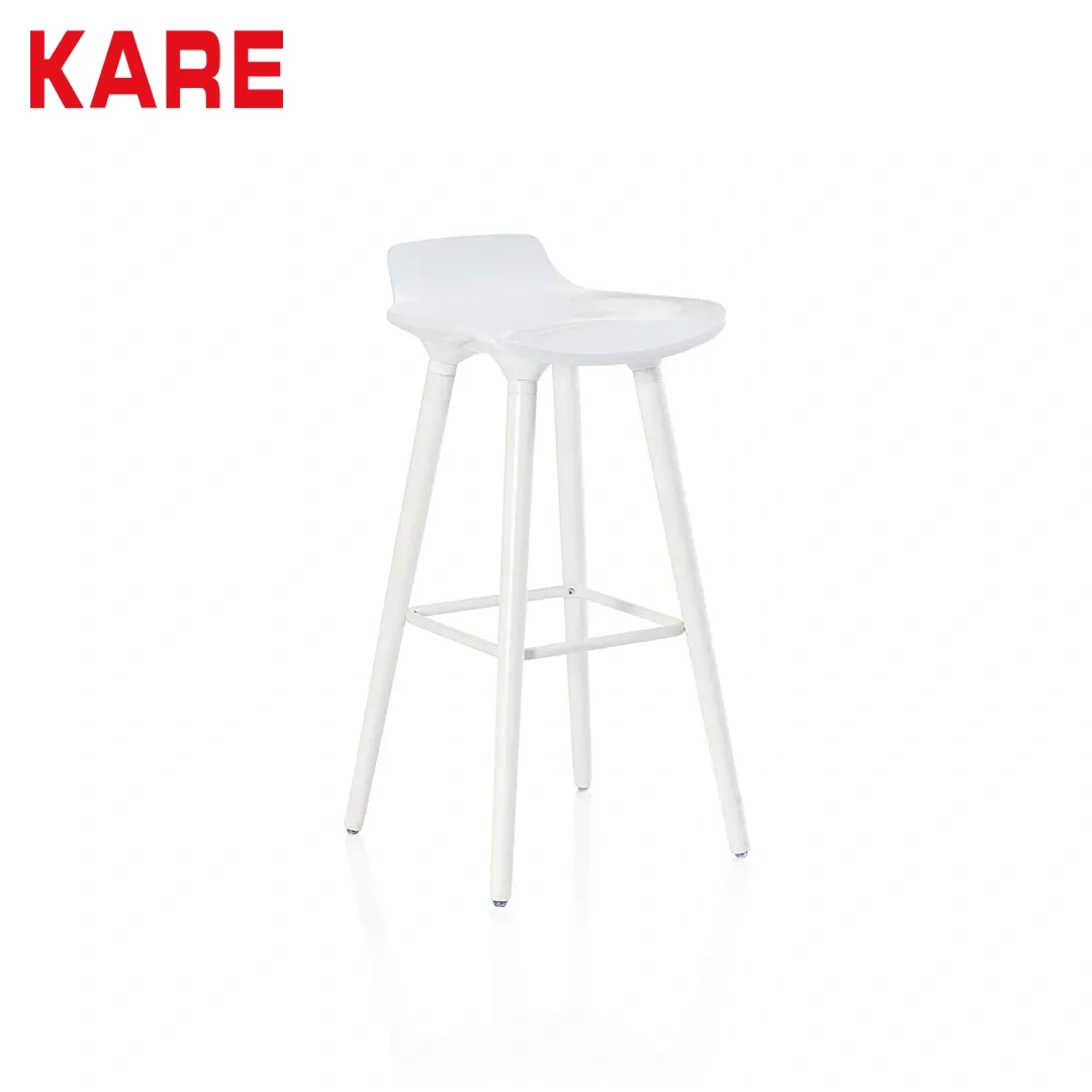 GAVILLE HIGH CHAIR WHITE MADE FROM PLASTIC