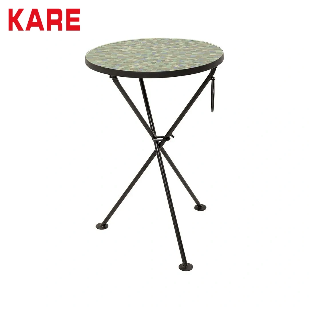 طاولة جانبية كلاك موسيك و لون ازرق