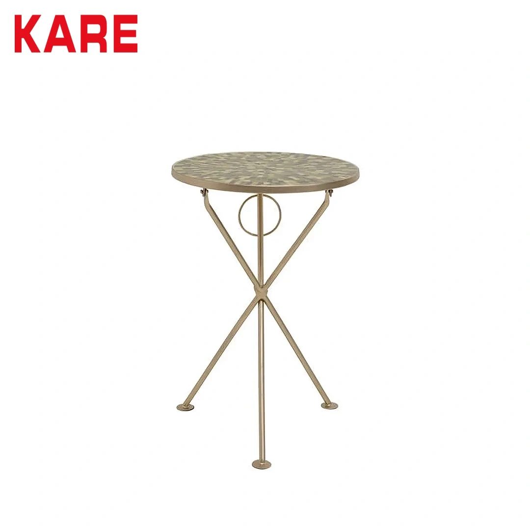 طاولة جانبية كلاك موسيك زيتوني لون اخضر