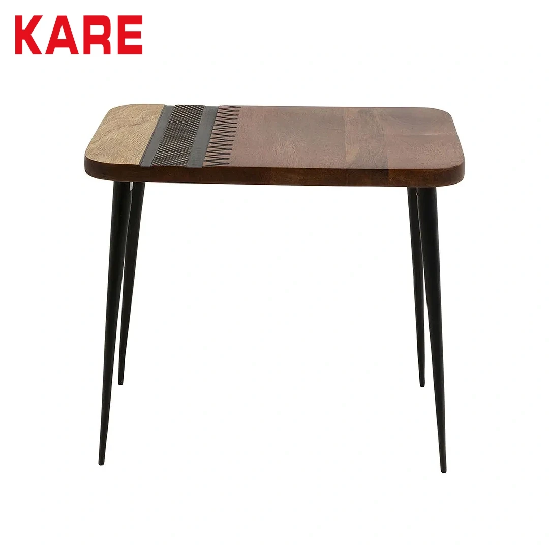 طاولة جانبية ميدينا مستطيلة 40*38 سم لون بني