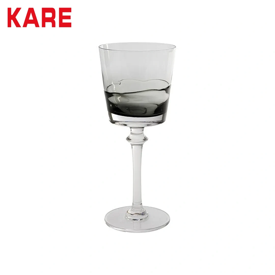 GLASS MIMI GREY 21CM