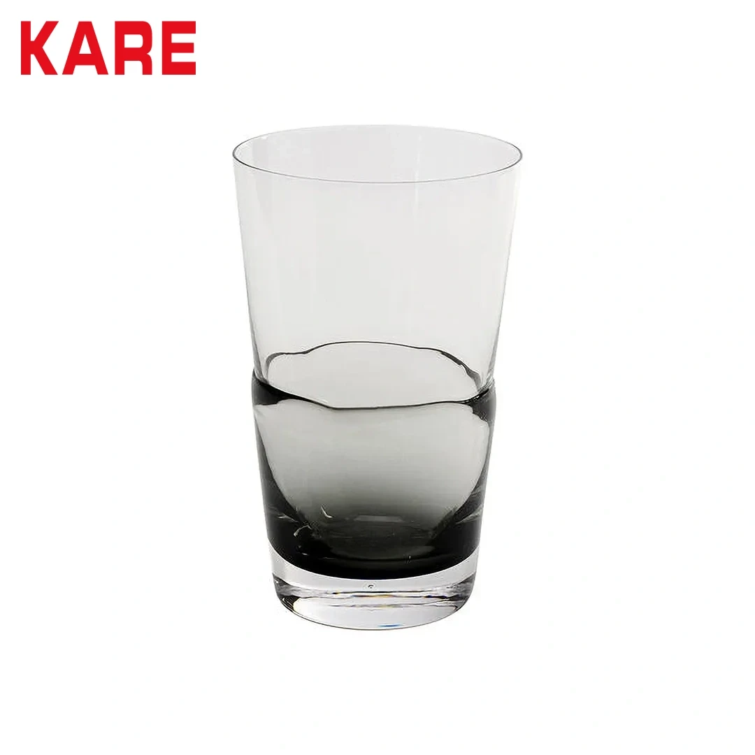 GLASS MIMI GREY 14CM