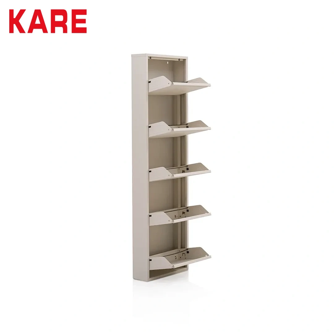 TAVOLO SHOE CABINET LARGE MADE FROM METAL