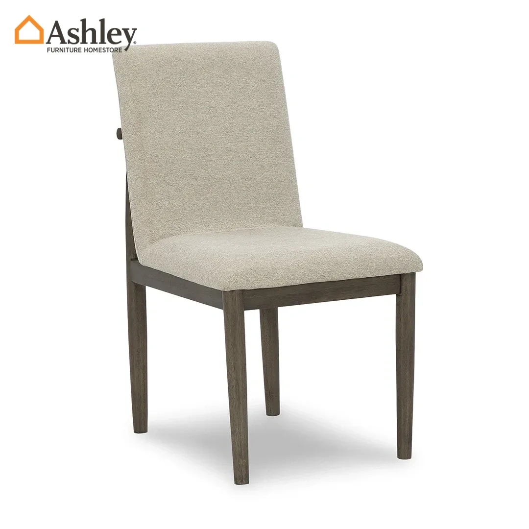 كرسي طعام أركينتون بتصميم انتقالي بلون بني أنيق