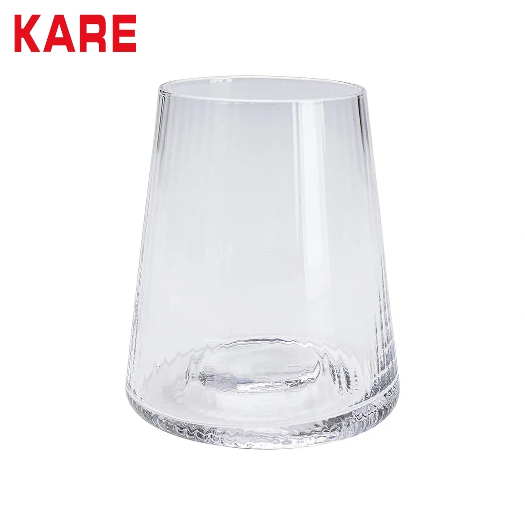 THE RIFFLE DRINKING GLASS 440ML CLEAR