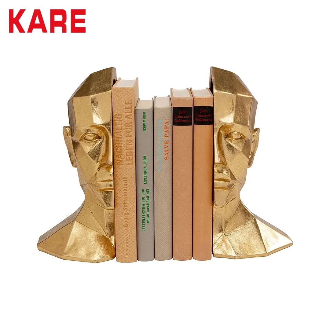 FACE BOOKENDS