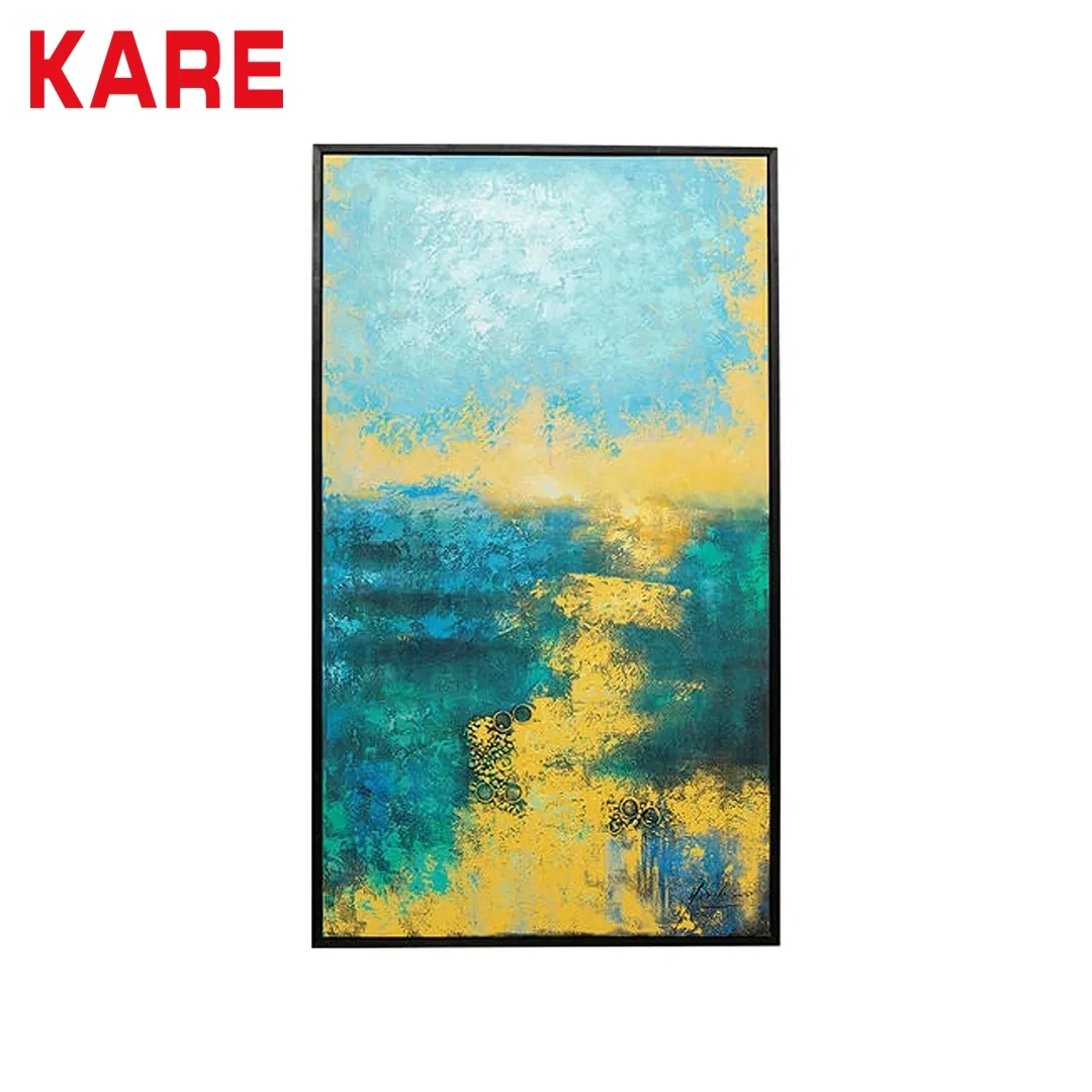 JARDIN WALL PAINTING BLUE