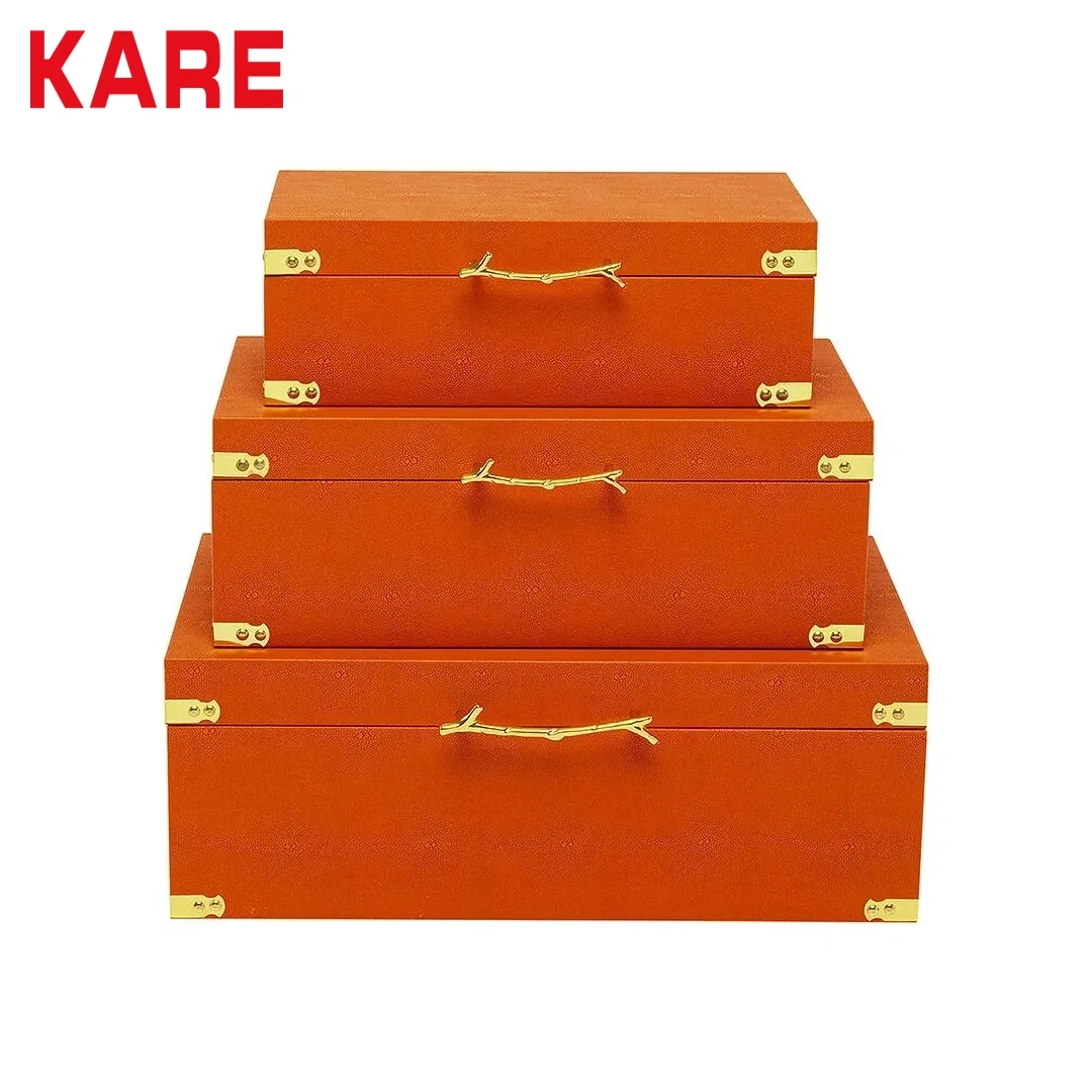 BOX NOAH ORANGE (3/SET)