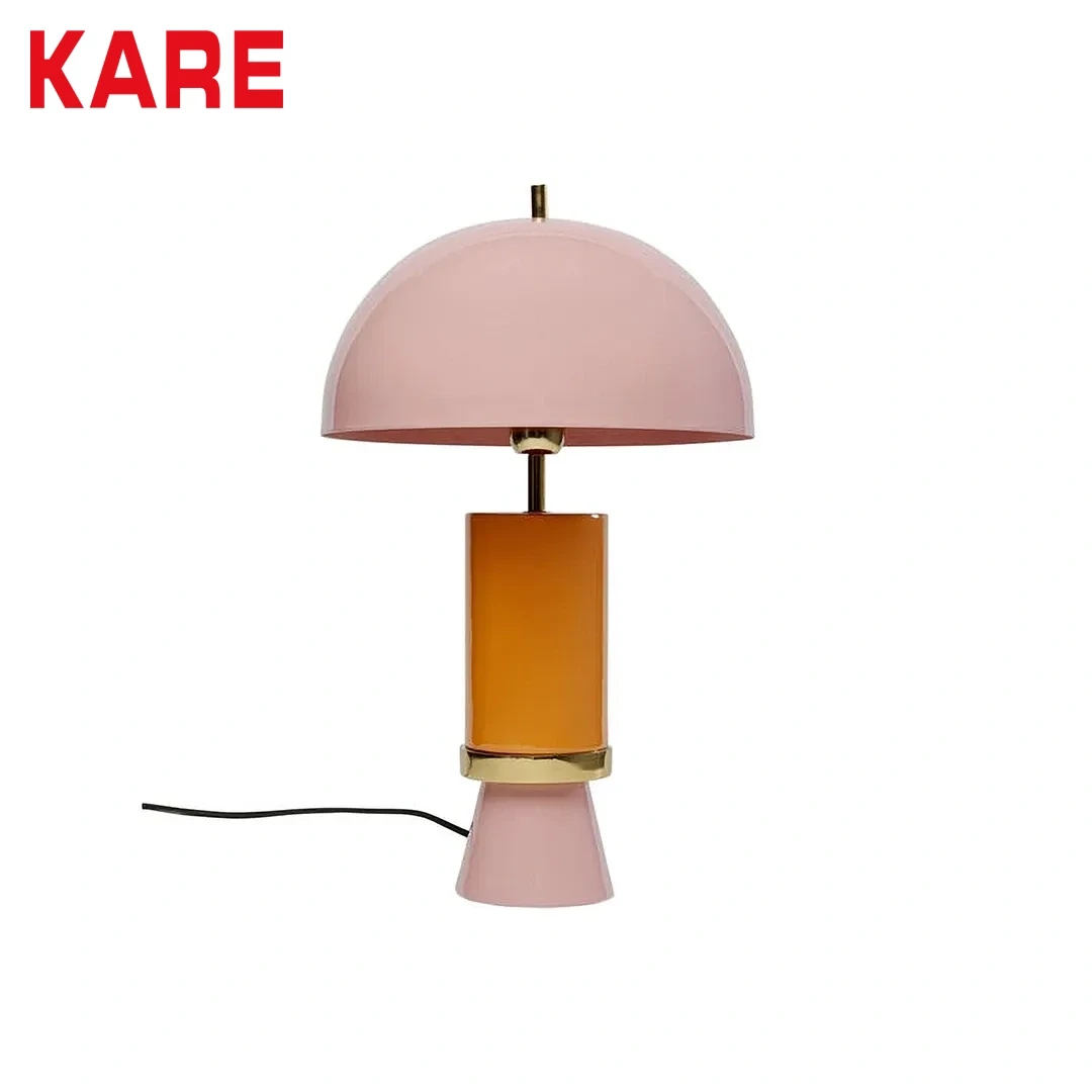 أباجورة طاولة جوسي وردي لون زهري