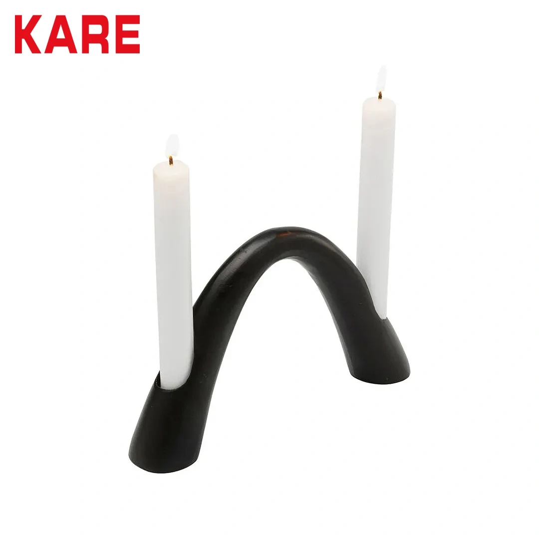 CENATO CANDLE HOLDER SMALL BLACK