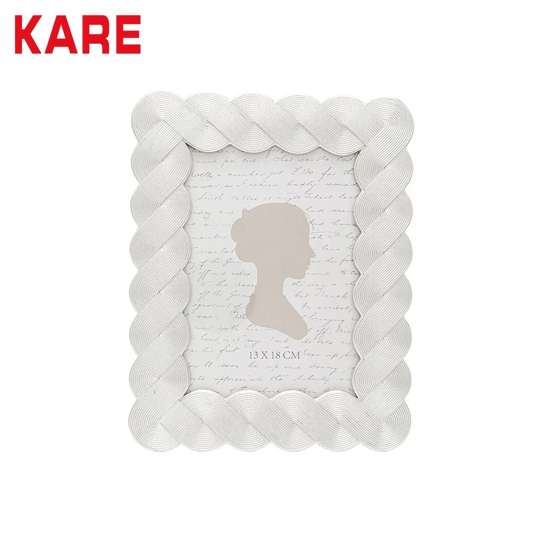 اطار صور شين سيلفر لون أبيض