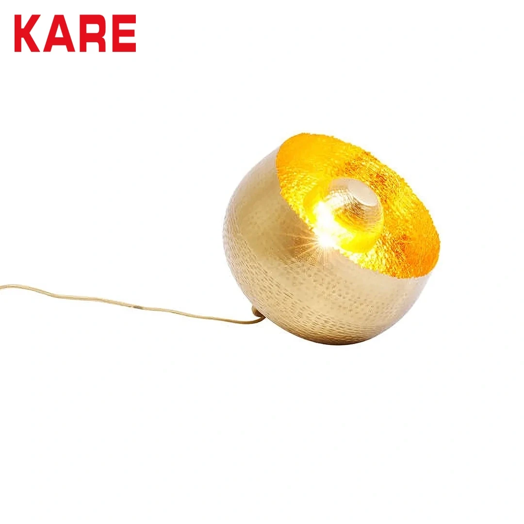 اباجورة ارضية أبو حجم صغير لون ذهبي