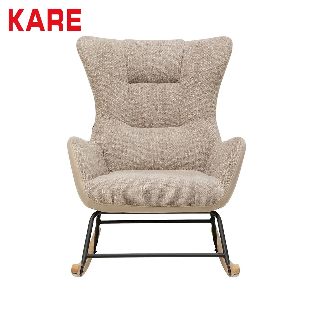 ROMEO ROCKING ARM CHAIR BEIGE
