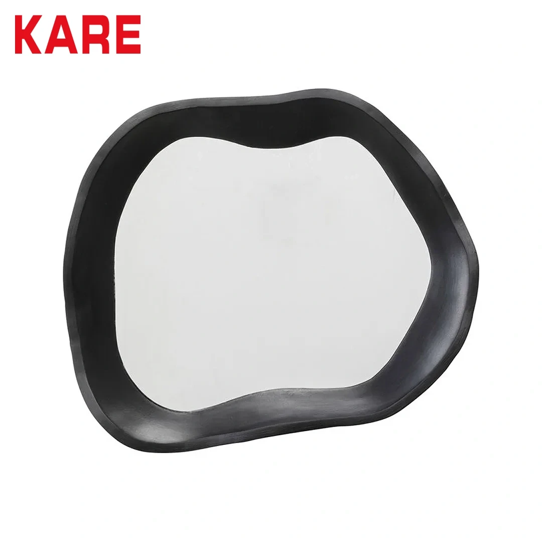 مراية حائط ديناميكية حجم صغير لون أسود