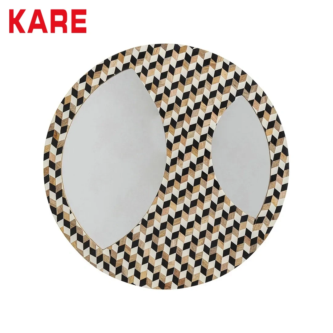 مراية حائط تاهيتي لون بني