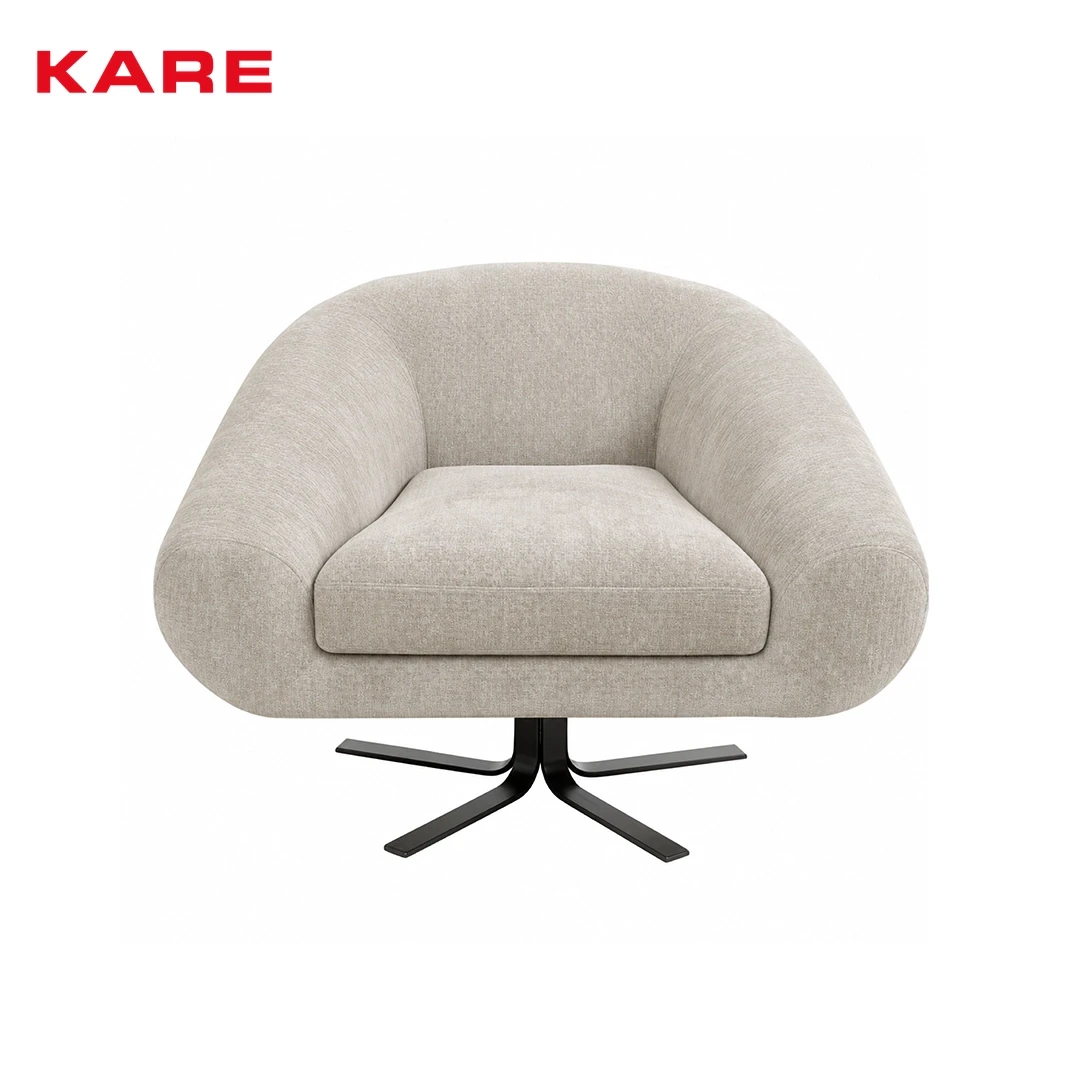 CIAO SWIVEL CHAIR - CREAM