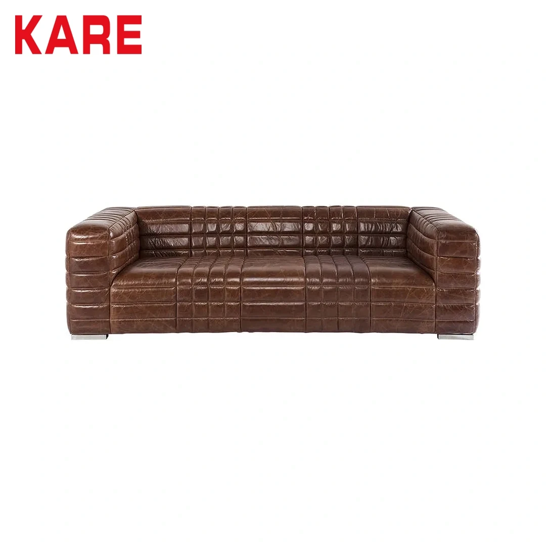 DANCE SOFA 3 SEATER BROWN