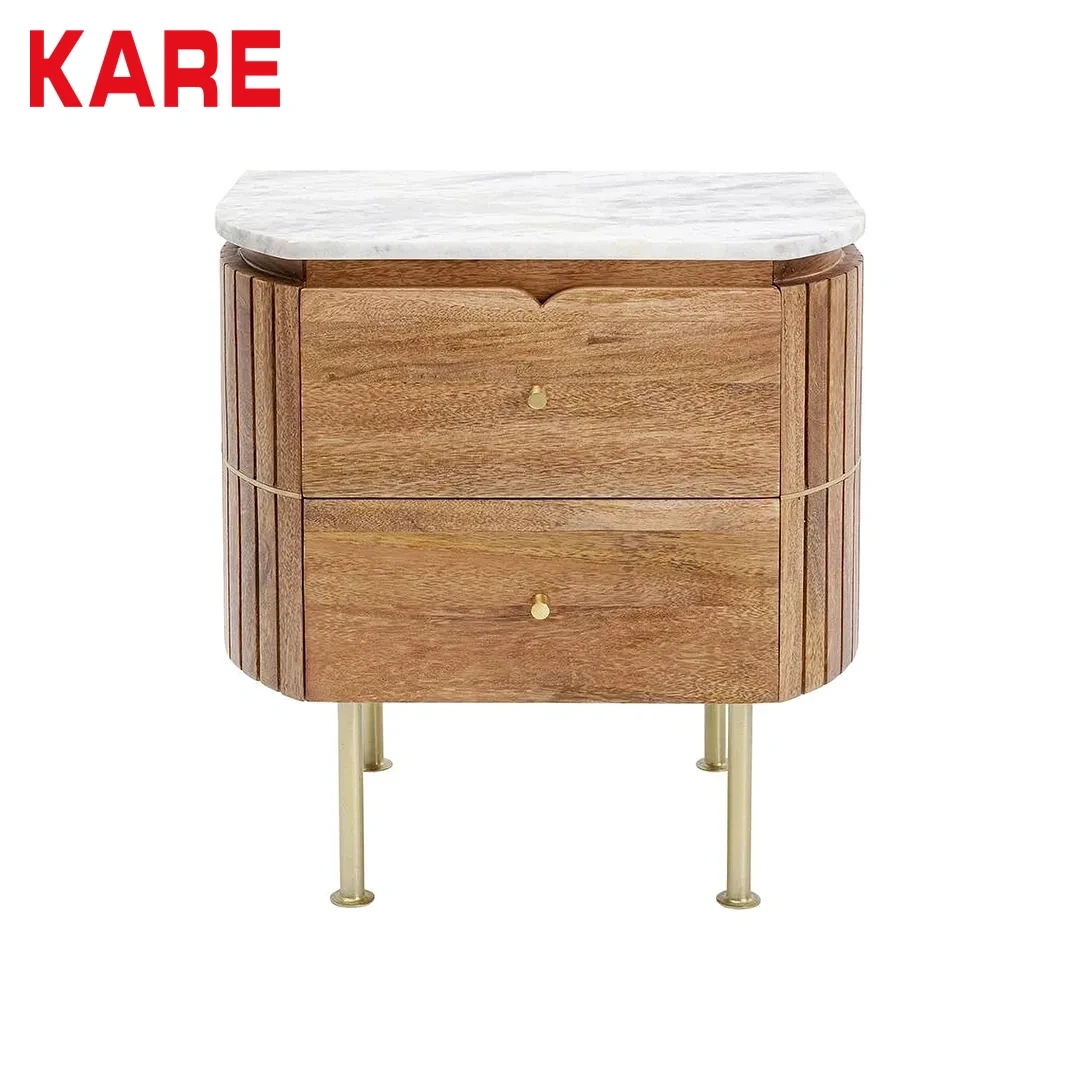 GRACE END TABLE BROWN