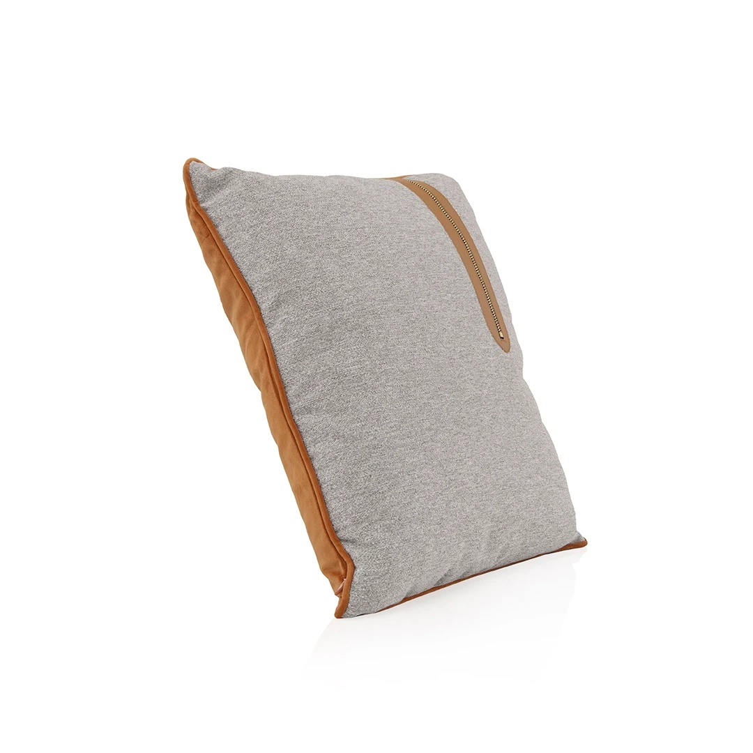 TOMAURA SQUARE CUSHION MADE FROM FABRIC