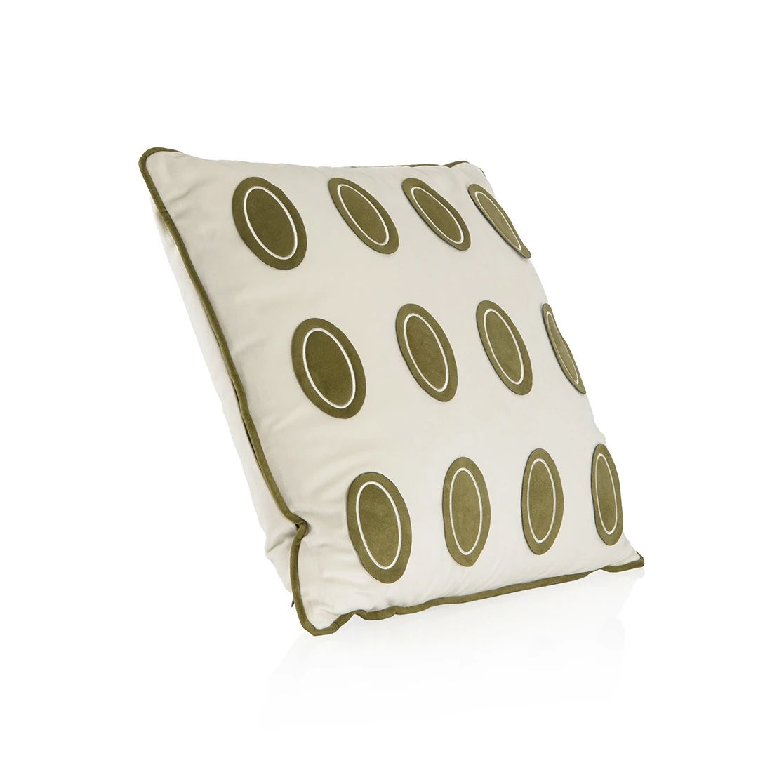 SADRIS CUSHION MADE FROM LEATHER