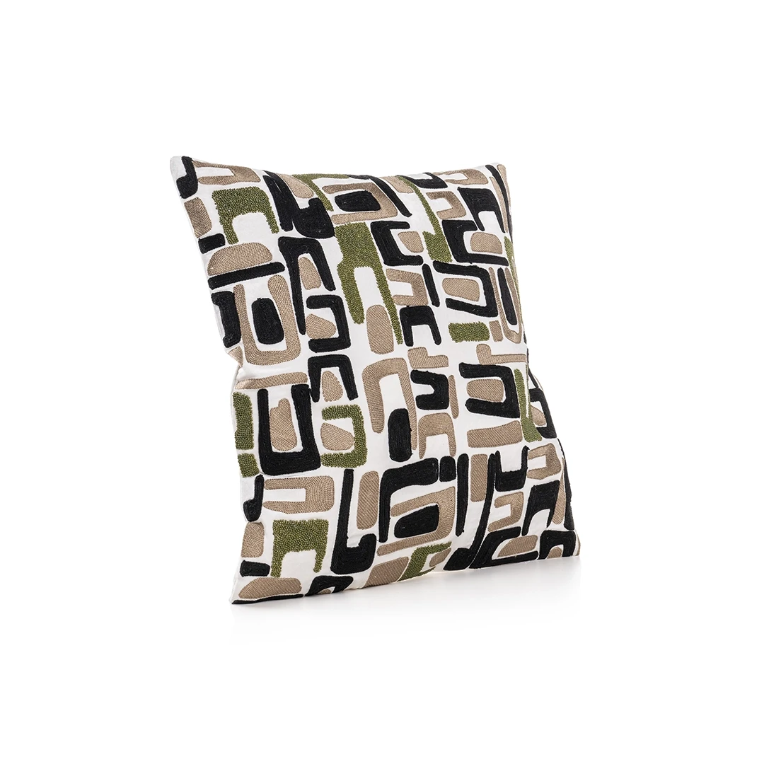 CRILOM SQUARE CUSHION MADE FROM FABRIC