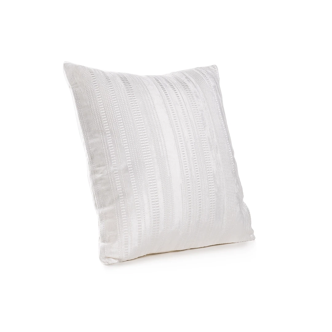 FALON SQUARE CUSHION MADE FROM FABRIC