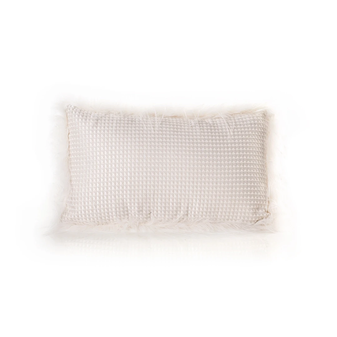 AQUAIONTECH SQUARE CUSHION 50X30CM WHITE