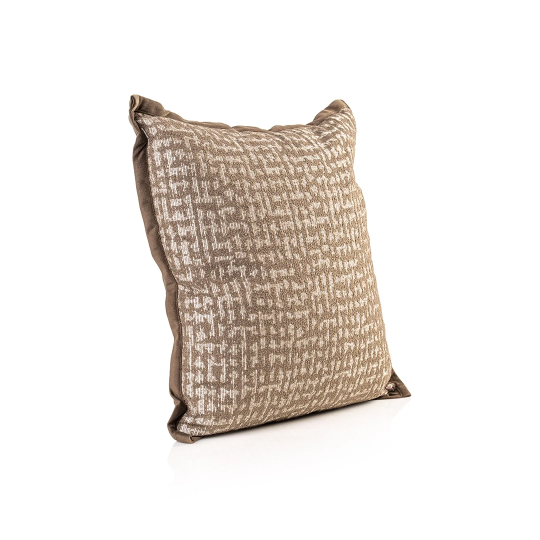 AQUAAROCORE SQUARE CUSHION LIGHT BROWN
