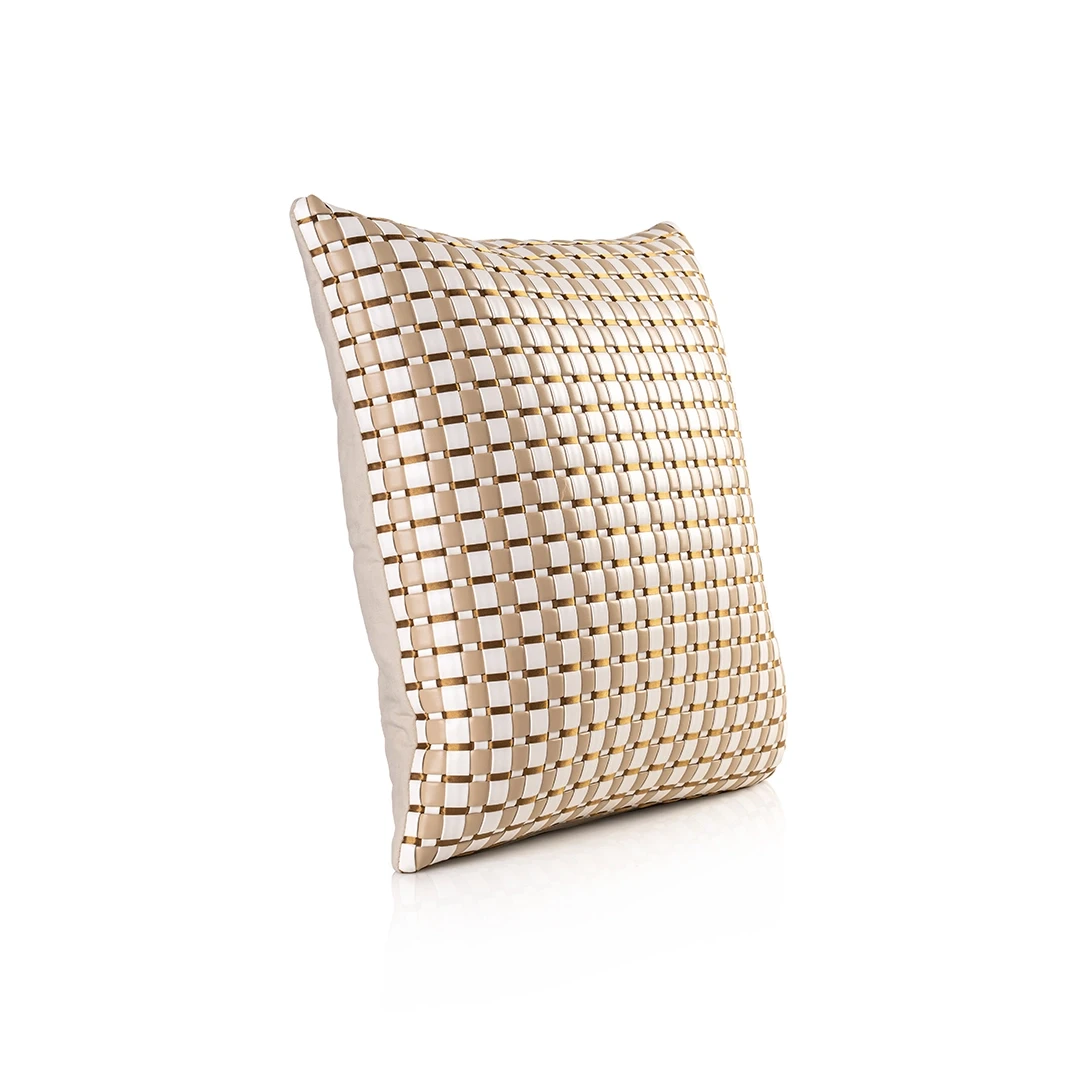 OMARASYS SQUARE CUSHION BROWN