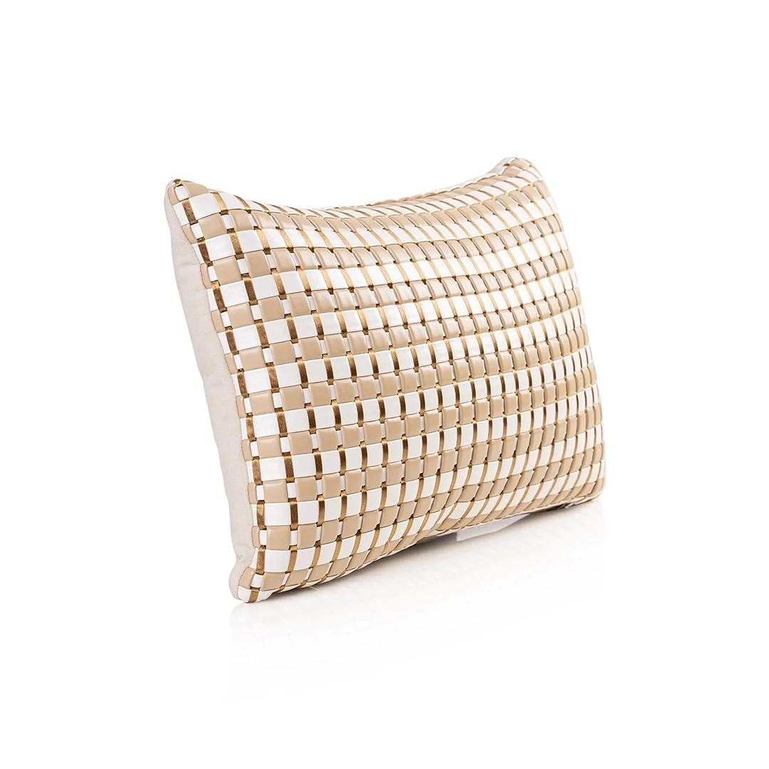 OMARASYS RECTANGLE CUSHION BROWN