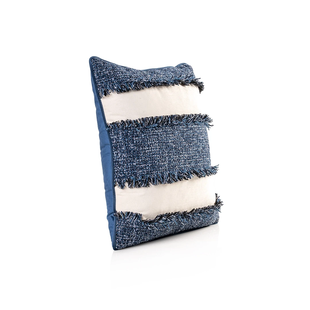 ELOS SQUARE CUSHION BLUE