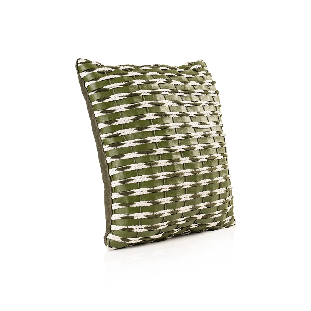 VAIS SQUARE CUSHION GREEN