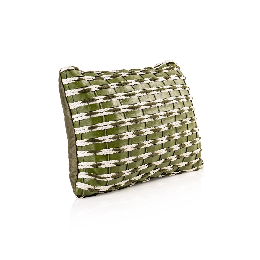 VAIS RECTANGLE CUSHION GREEN