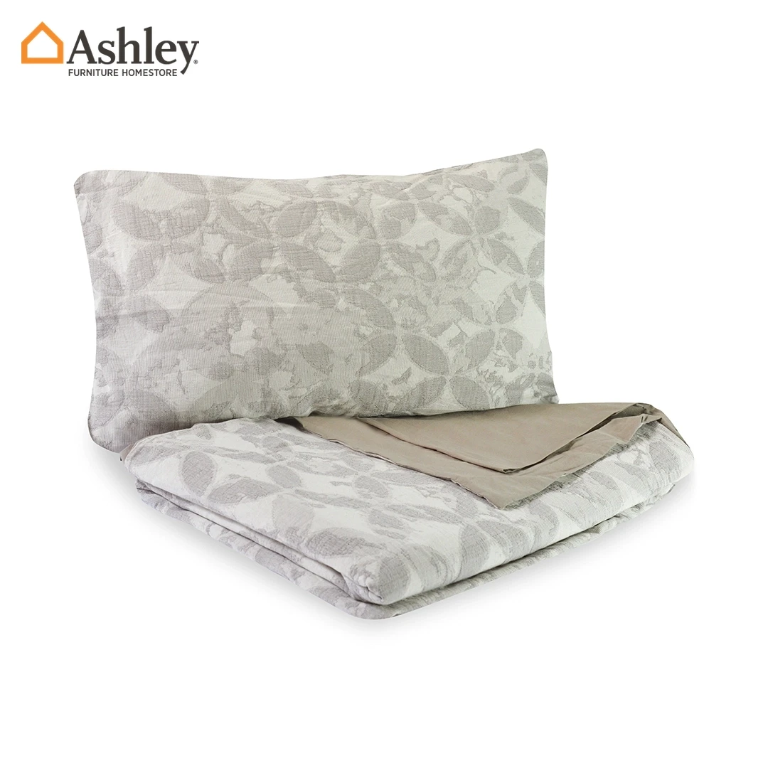BEDDING SET OF 4 PCS KING - GREY
