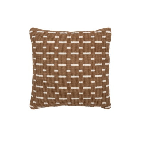 KYZAR SQUARE CUSHION MADE FROM FABRIC
