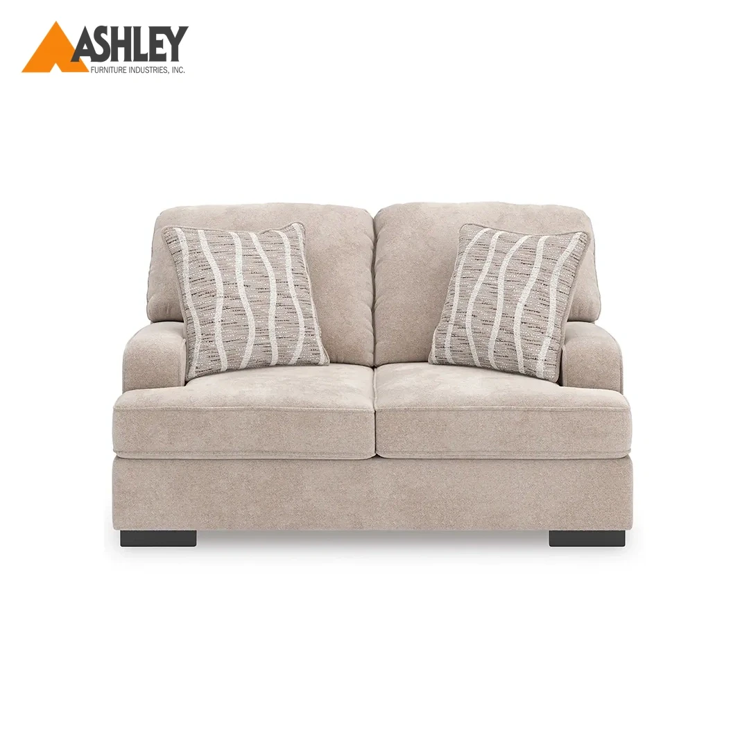 HIGH PROFILE LOVESEAT 2 SEATER GREY