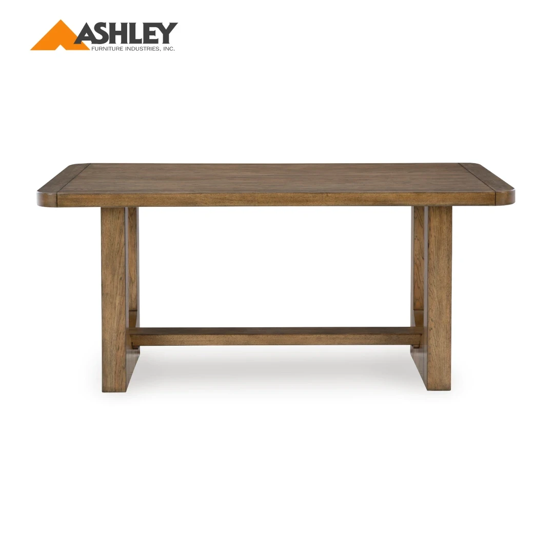 CABALYNN HIGHT TABLE - LIGHT BROWN