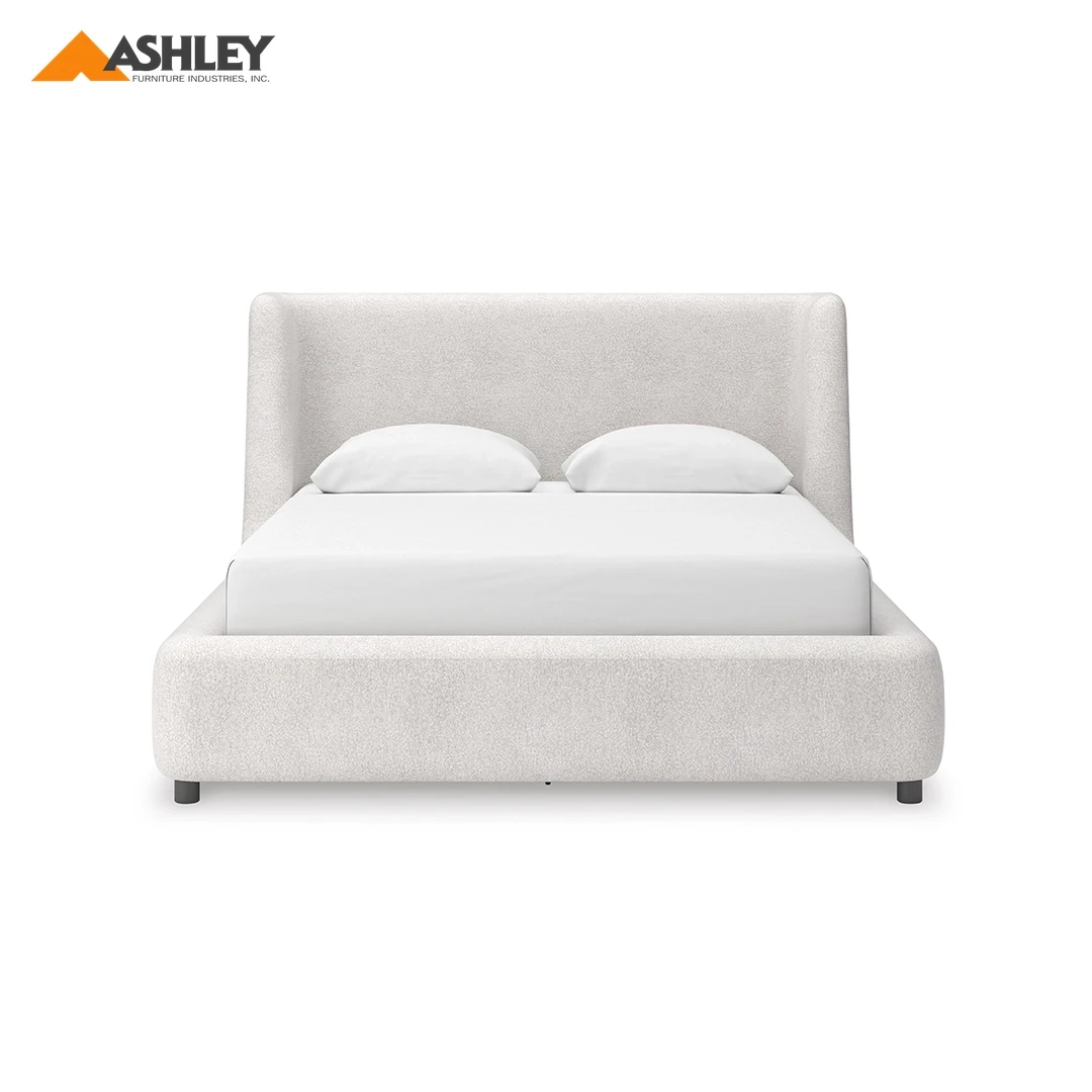 NEO BED QUEEN SIZE (150*200CM) - GREY