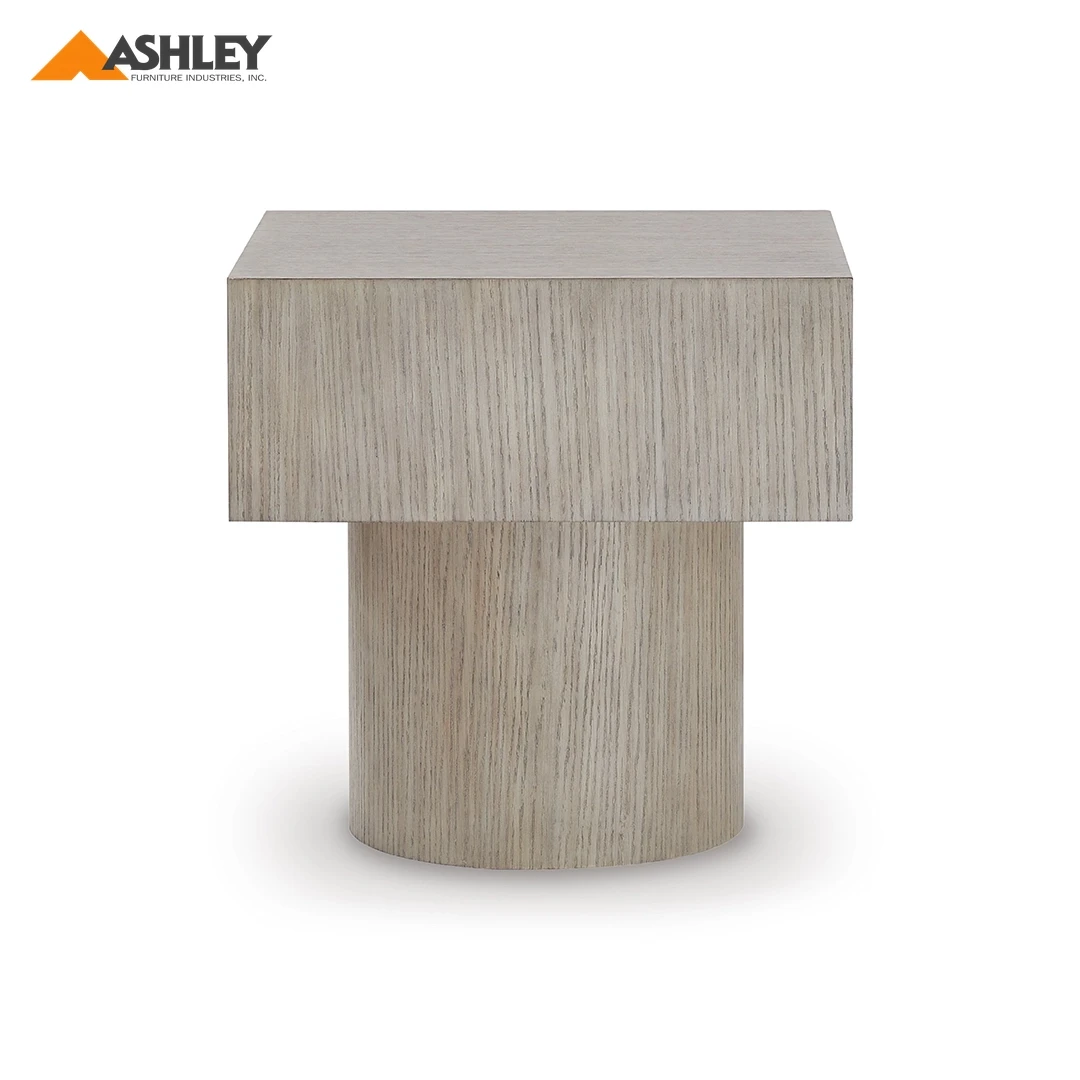 JORIELYN SIDE TABLE - LIGHT BROWN