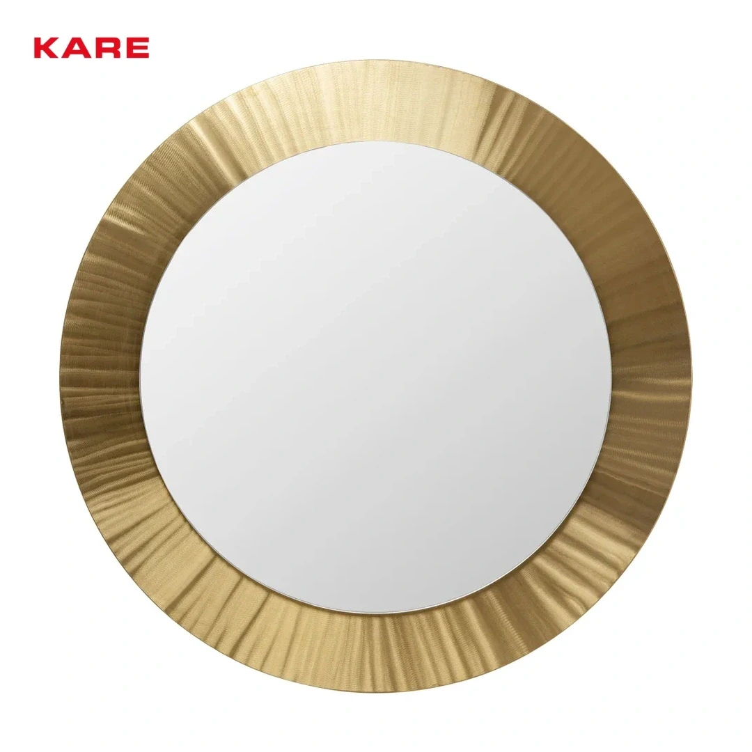 LUNETTE MIRROR GOLD W80 * D2 * H80 CM