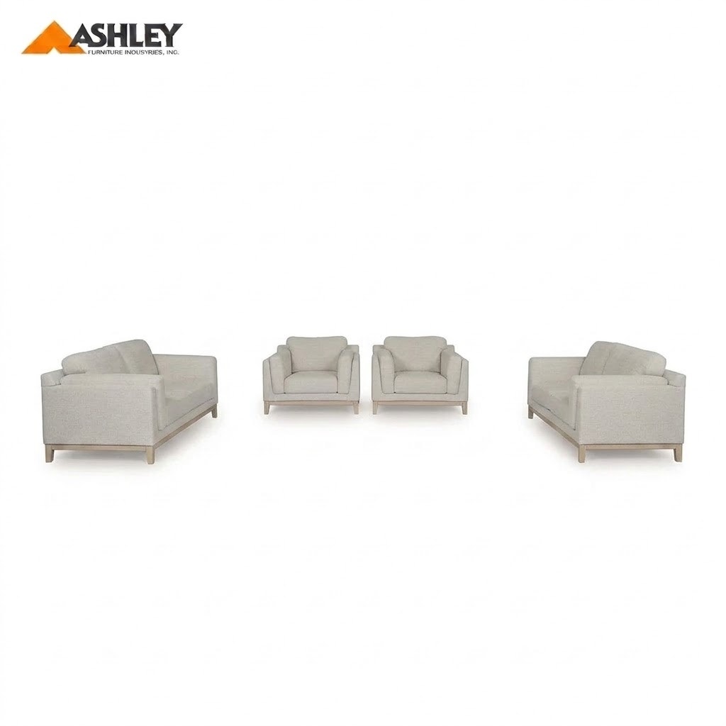 JOJANNA SOFA SET 4 PCS 1+1+3+3 - BEIGE