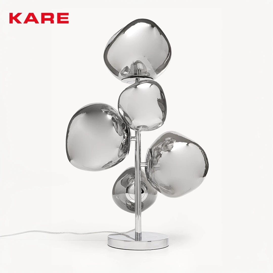 TABLE LAMP 40X30X67CM SILVER