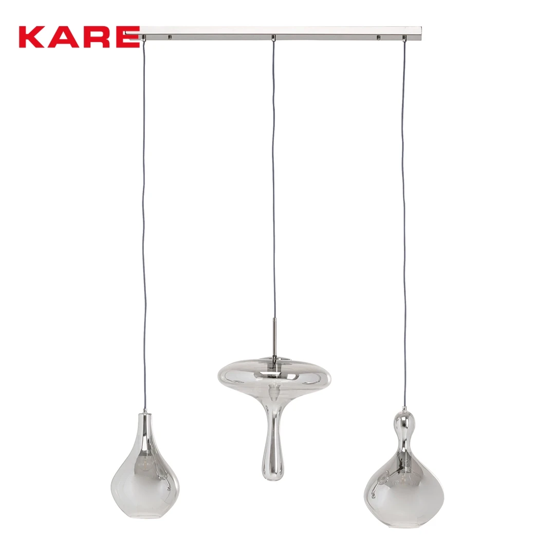 HANGING LAMP 30X100X160CM SILVER