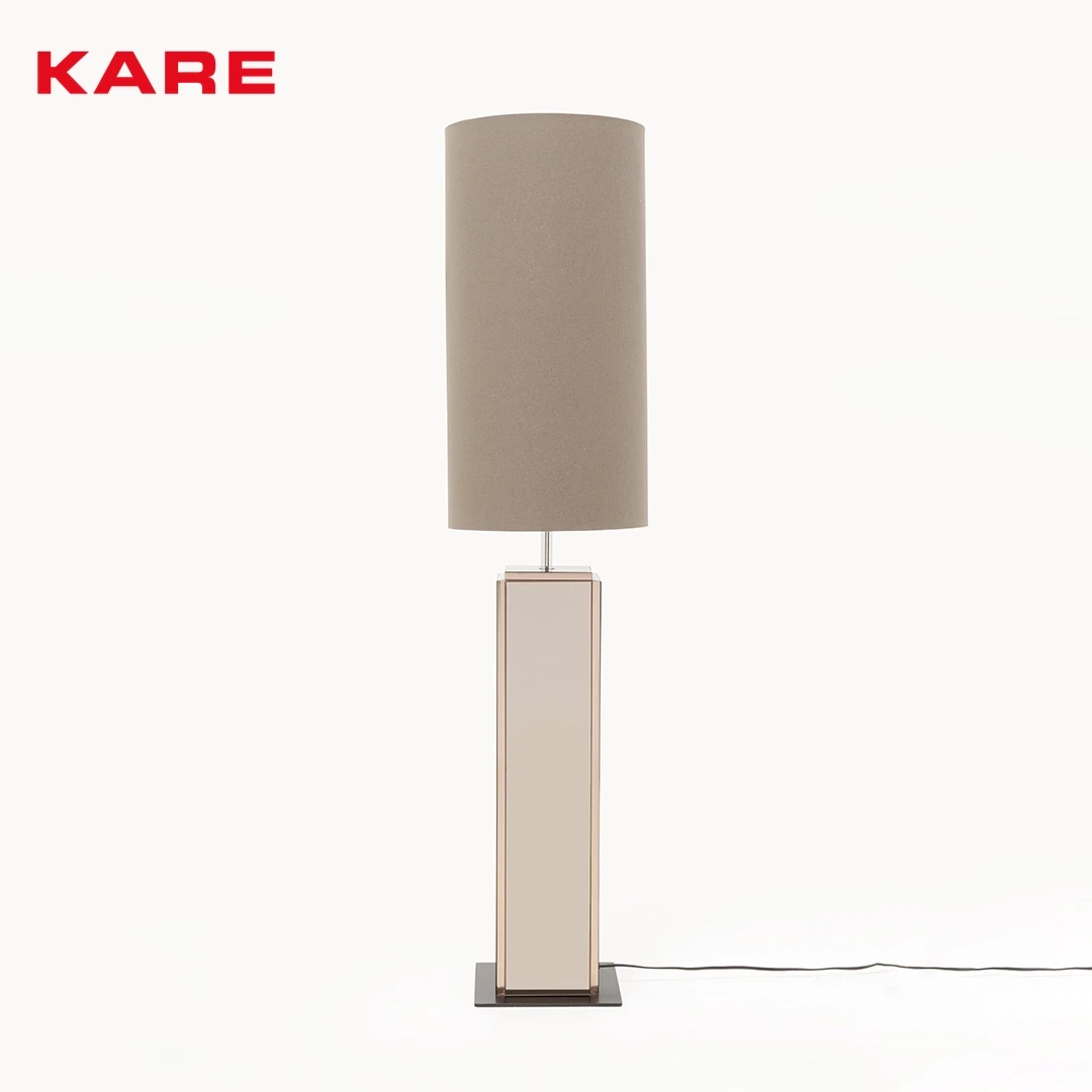 TABLE LAMP 30X30X130CM WHITE AND GREY