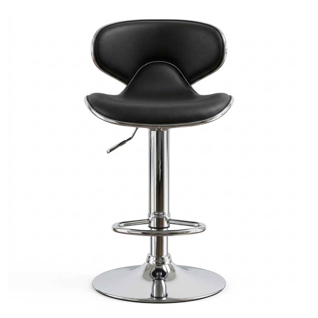LEOPORT HIGH CHAIR - BLACK