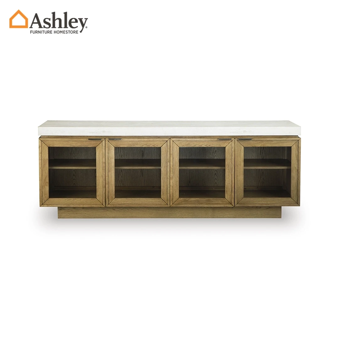 ADANWORTH CONSOLE - LIGHT BROWN