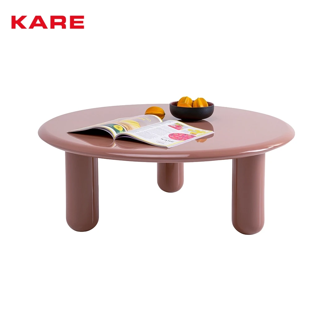 طاولة وسط 90 × 90 × 35 سم بني
