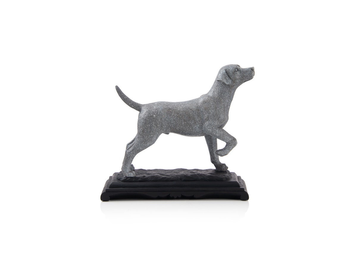 LABRADOR SCULPTURE MADE FROM POLYRESIN