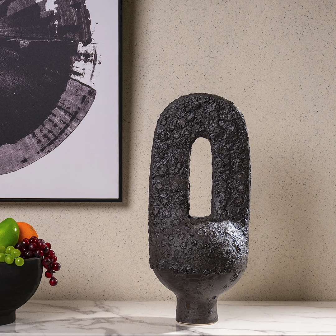 ROOTS DECO BOTTLE LARGE MADE FROM CERAMIC