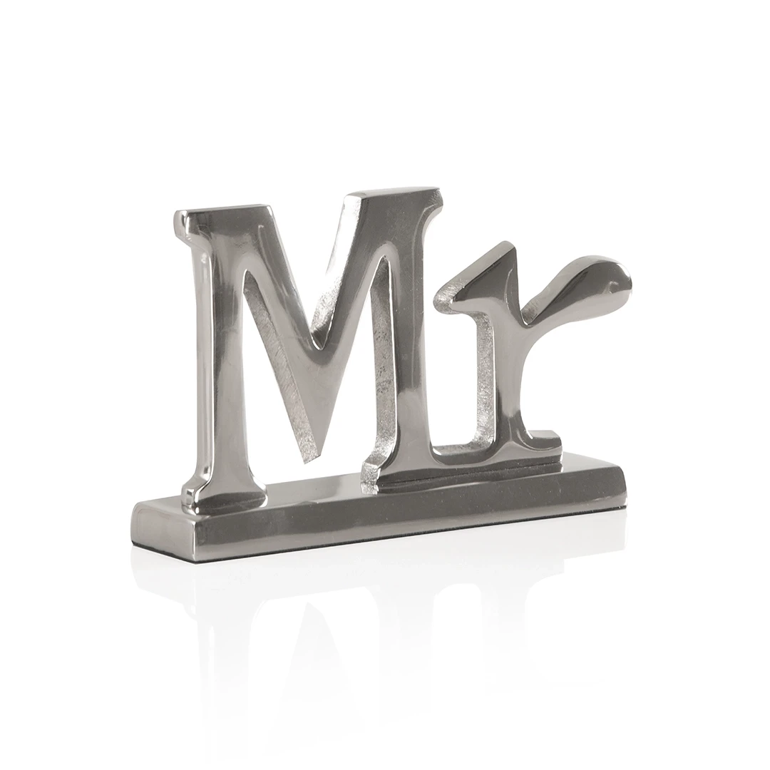 MILAS DECO MRS SILVER MADE FROM METAL